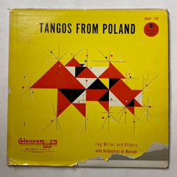 Винтажная виниловая пластинка LP Warsaw Pops Orchestra, Adi Rosner And His Orchestra Tangos From Poland (USA 1955)