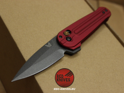 Нож Benchmade Lowden™ | Phoenix Red Aluminum