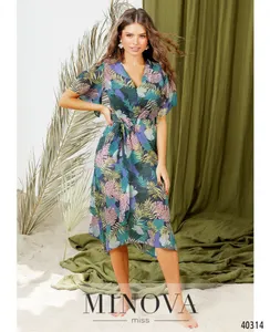 Платье 2020-зеленый Minova