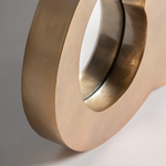 Зеркало Riley, цвет золото 89x190