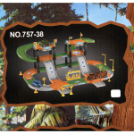 Парковка с транспортом, коробка 757-38