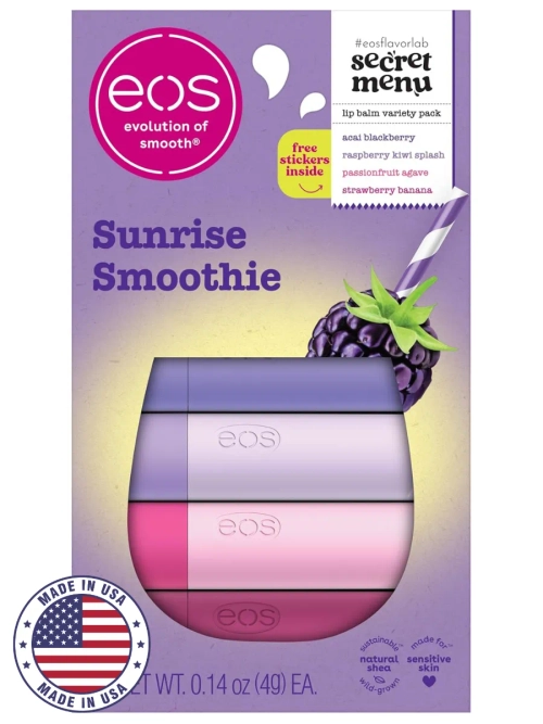 Бальзам для губ 7 фруктово-ягодное смузи