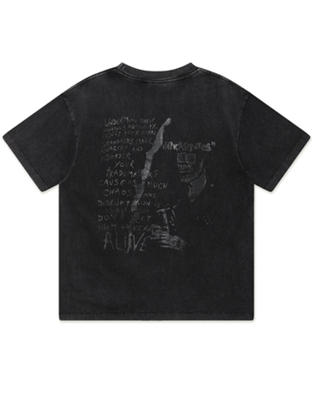 Мужская Футболка Gfx Retro - Vicious