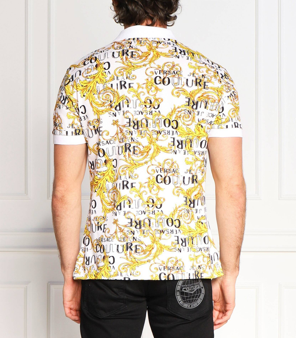 поло Versace Jeans Couture - белый(74GAG6S0JS149)