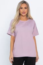 Блуза Лореаль (пудро-лиловая) Б14605-47М LT Collection