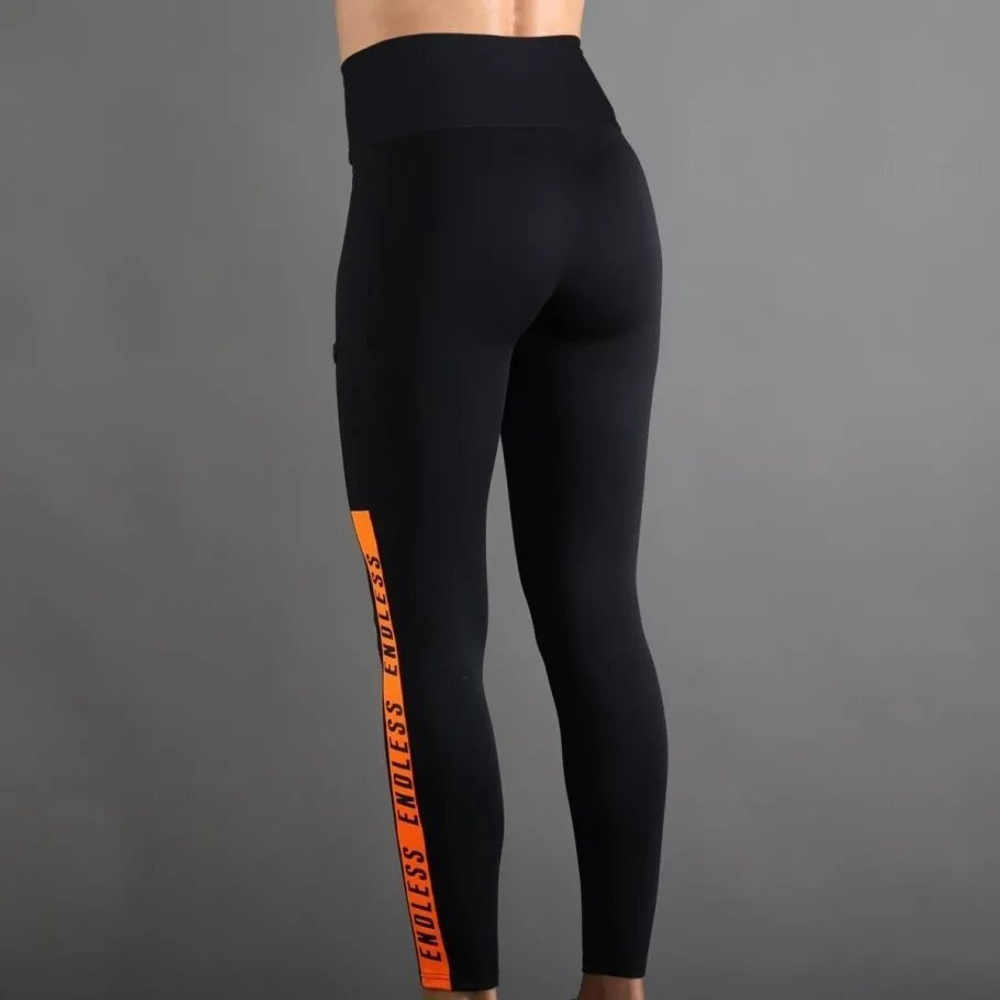 ОДЕЖДА ДЛЯ ТЕННИСА Женская, Леггинсы ENDLESS TIGHTS SYNCRO .