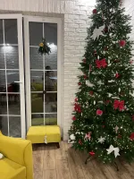 Ель искусственная «Изольда» (Литая хвоя) 185 см / 1,85 м