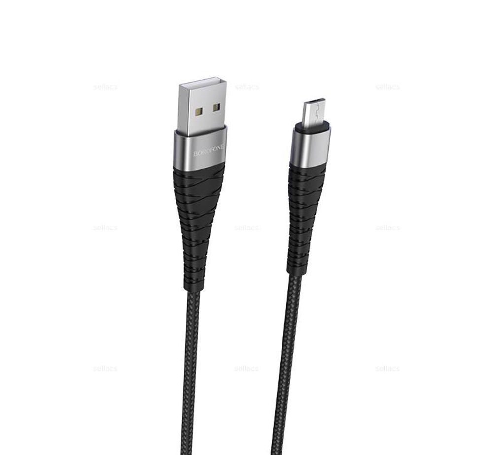Кабель USB на Micro-USB Borofone BX32 (black) (Краснодар склад)