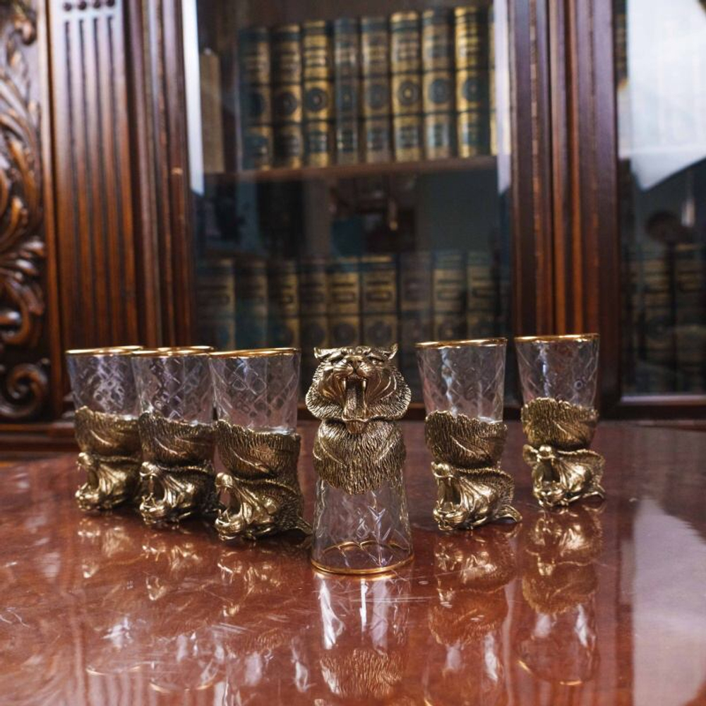 Набор рюмок «Тигр»