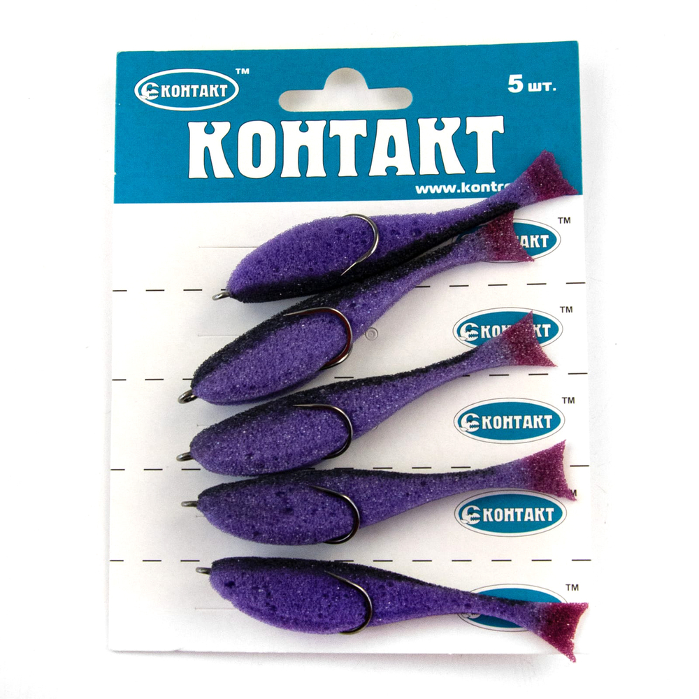 Поролоновая рыбка (двойник) Контакт (8см)