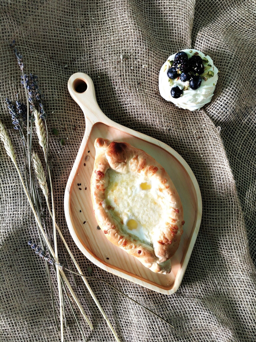 Доска деревянная для подачи сервировочная