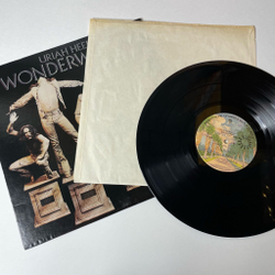 Винтажная виниловая пластинка LP Uriah Heep Wonderworld (USA 1974) Suicidal Man