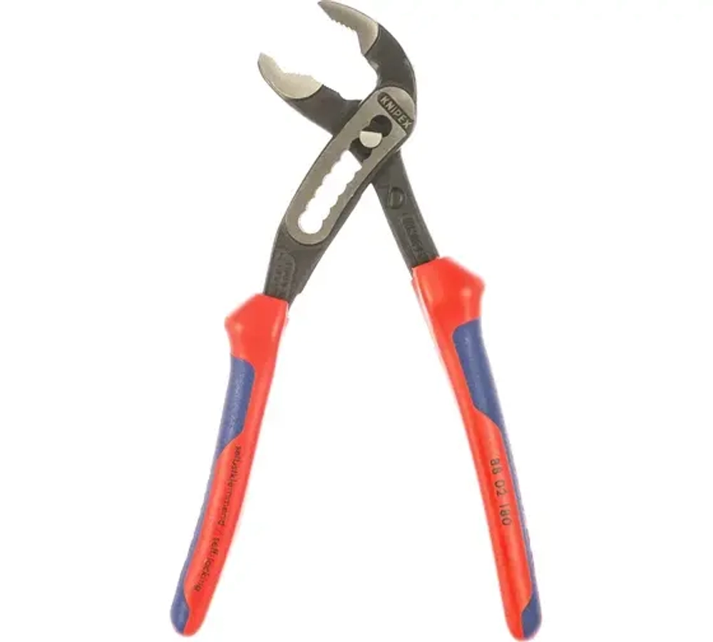 KNIPEX ALLIGATOR клещи переставные, 42 мм (1 1/2"), под ключ 36 мм, 180 мм, серые, 2К ручки, шт