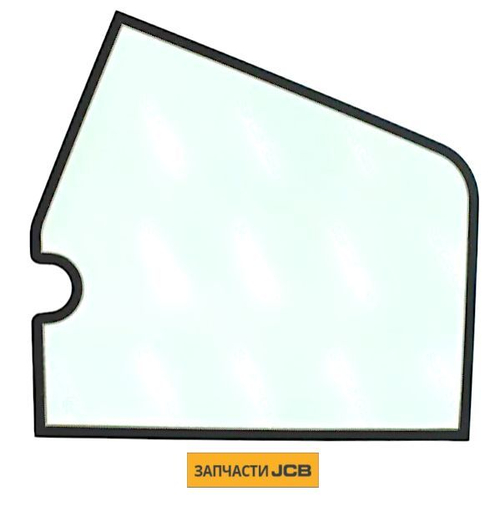 Стекло левой двери JCB 332/F8417