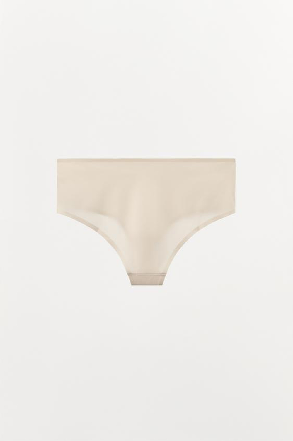 ZARA ВЫСОКИЕ ТРУСЫ, ЖЕЛТОВАТО-БЕЛЫЙ