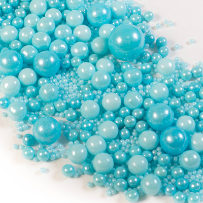 Посыпка кондитерская  "Жемчуг голубой ассорти", 100гр