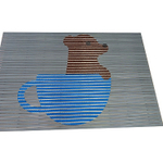 Грязезащитные покрытия из алюминиевого профиля с логотипом