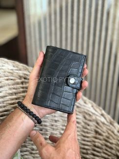 Портмоне из крокодила для авто документов WA-201