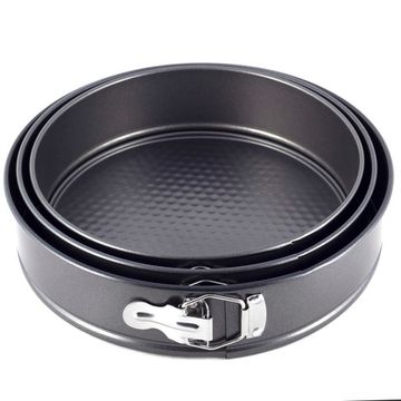 Набор разъемных форм для выпечки 3 шт Ofenbach NB 100700 (d24; 26; 28 см) из углеродистой стали