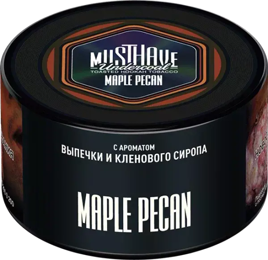 Табак для кальяна Must Have Undercoal 25г Maple Pecan (Слойка с Кленовым сиропом и Орехом)