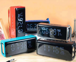 Беспроводная колонка TG-174 (5W/TF/USB/FM) ЧАСЫ