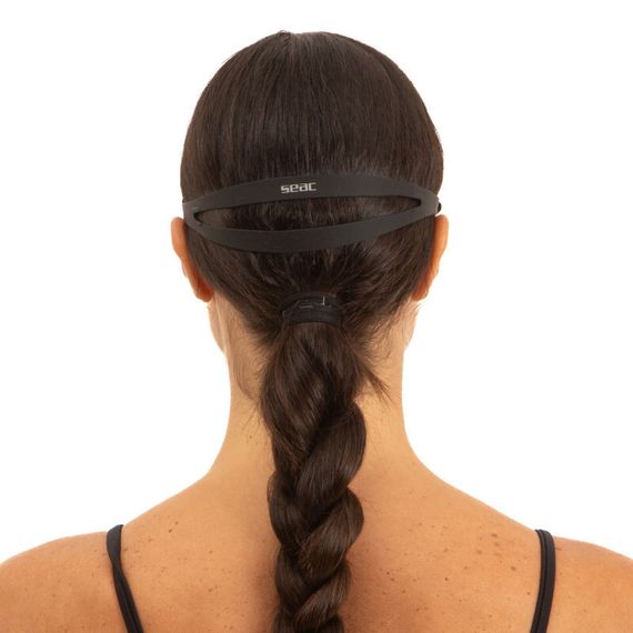 Очки для плавания Seac Ritmo черный/красный