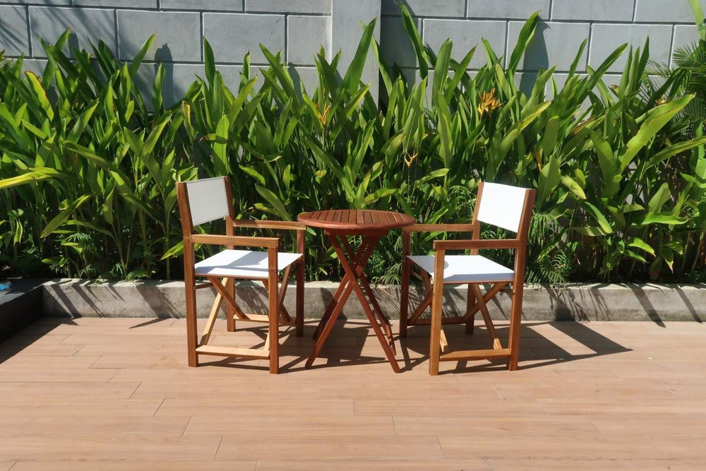 Набор садовой мебели из акации, 3 предмета, TP2113.1