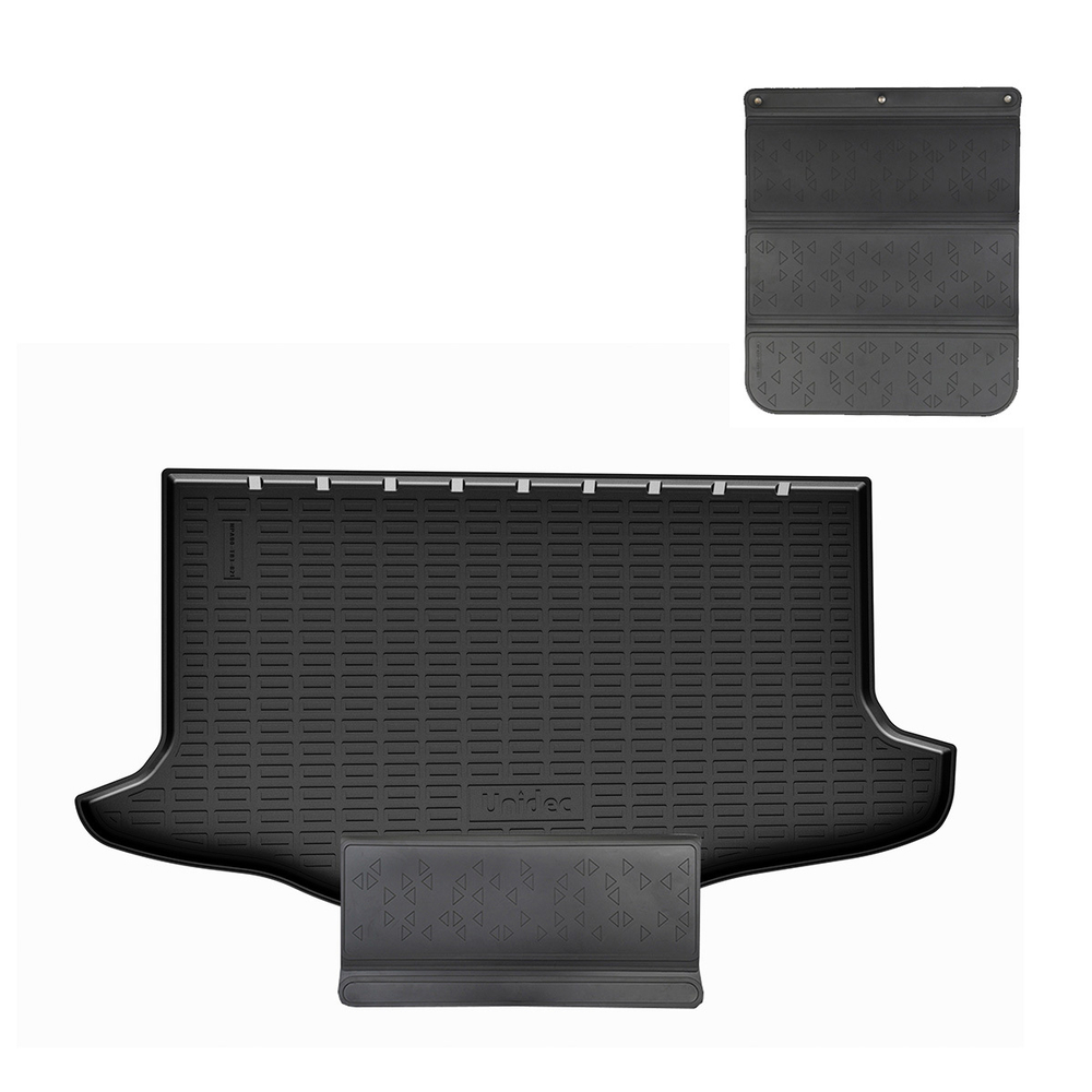 Коврик в багажник Norplast для Ssang Yong Tivoli 2019-2023, Черный, с фартуком, арт.NPA00-T83-821-APP