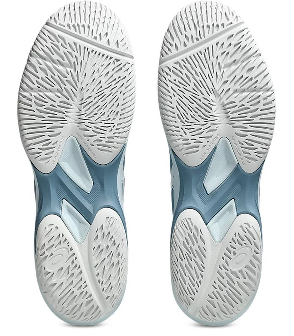 Мужские кроссовки для бадминтона/сквоша Asics Court Hunter FF - saba blue/white
