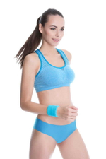 Спортивный топ Skip (Размер: M-L) (Цвет: голубой)