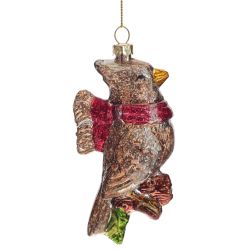 GAEM Украшение новогоднее "Птичка", L8 W5 H13 см, 4в.