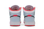 Кроссовки Jordan Air Jordan 1 Mid Half Blue Polka Dot Swoosh GS (Подростковая размерная сетка)