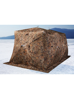 Палатка для зимней рыбалки HIGASHI Double Camo Pyramid Hot DC