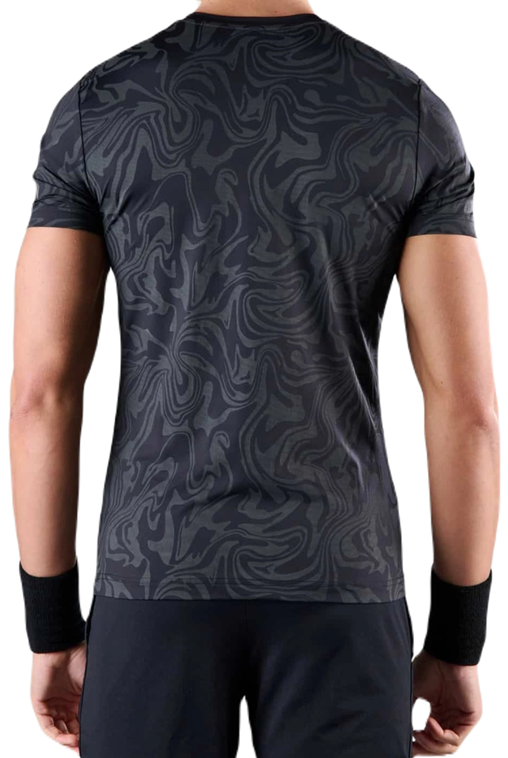 Футболка мужская теннисная Hydrogen Chrome Tech Tee - grey