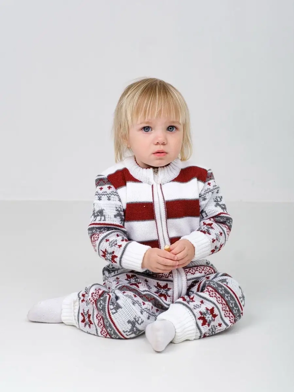 Комбинезон вязаный