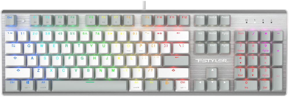 Клавиатура  A4Tech Fstyler FS100 Neon