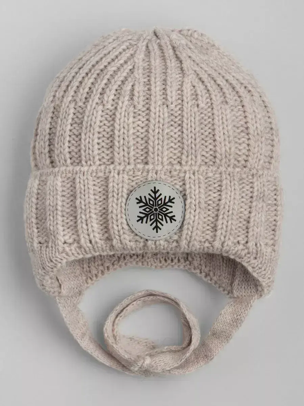 Шапка зимняя вязаная для малышей