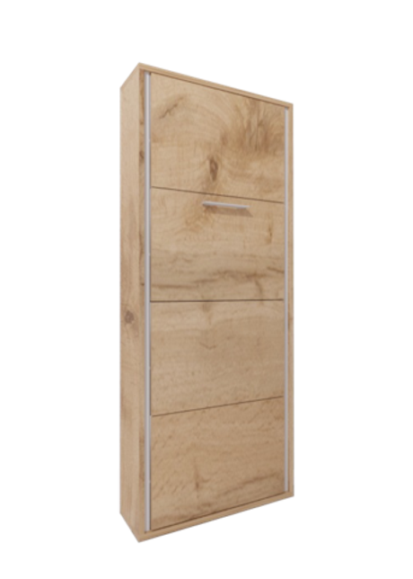 Обувница Айронори ЛАЙТ 4 МП (Дуб Вотан / Дуб Вотан)