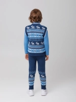 Жилетка вязаная на молнии