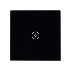 Выключатель сенсорный SWT-OMALI-S01-ZB-BK (250V, 10A, Zigbee) (Arlight, Стекло) 050033