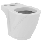 Чаша унитаза горизонтальный выпуск без сиденья белая CONNECT SPACE Ideal Standard E119501