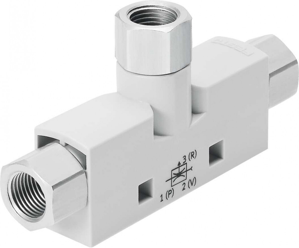 Эжектор базовый вакуумный пневматический Festo VN-07-M-T3-PI4-VI4-RI4