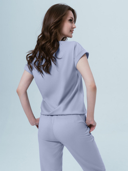 Медицинская блуза с короткими рукавами MediS