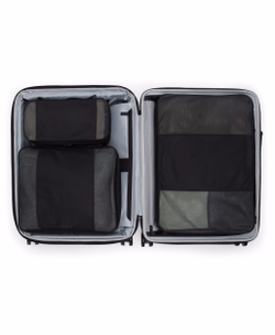 Чемодан ручная кладь с расширением Large Dual/Navy