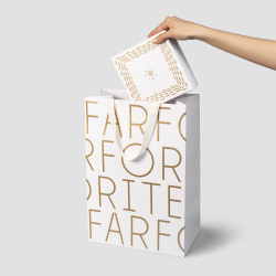 Пакет фирменный подарочный Farforite «Средний»