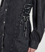 Джинсовое платье Karl Lagerfeld Jeans - черный(A1W13004)