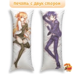 Дакимакура Мастера меча онлайн Юки Асуна и Киригая Кадзуто