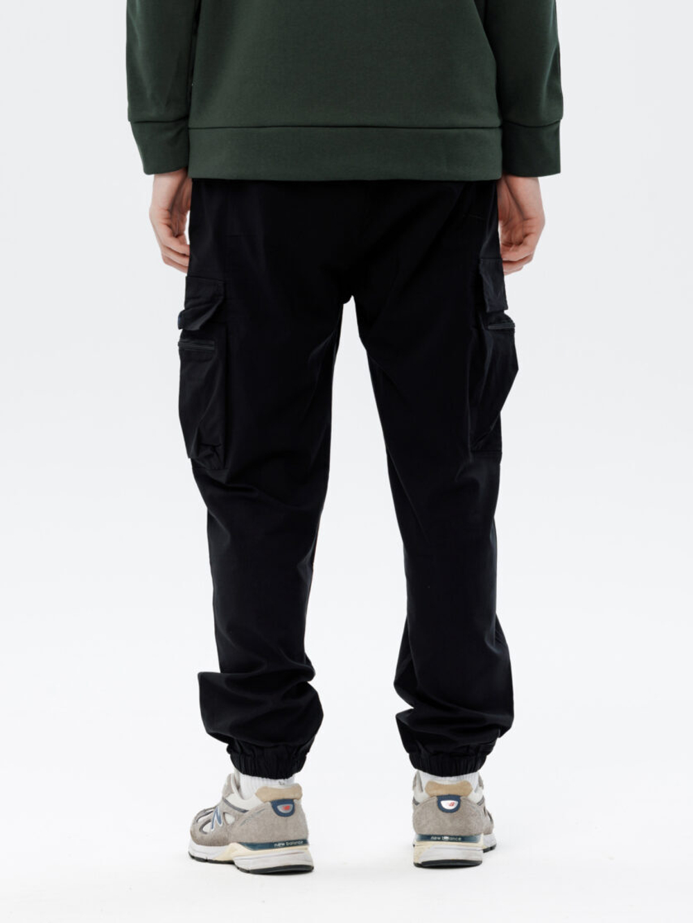 Джоггеры UNAFFECTED Нейлон Карго Черный