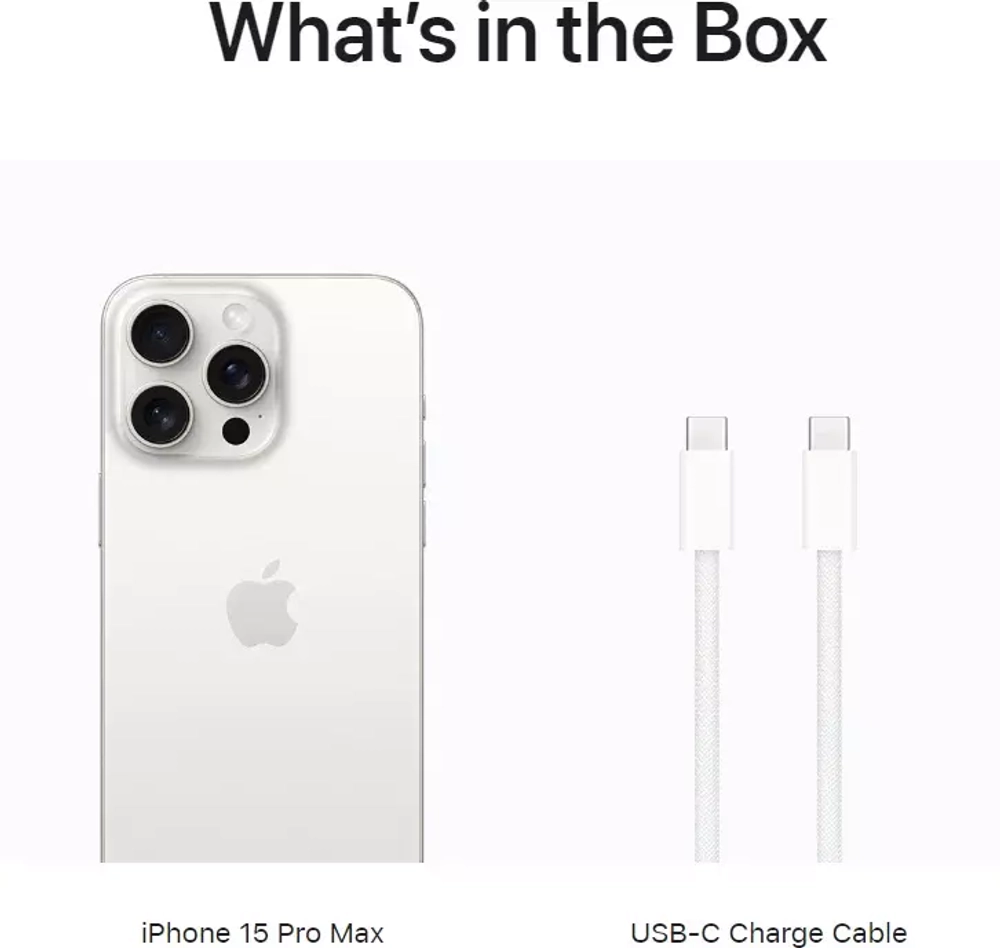 Apple iPhone 15 Pro Max 512Gb White Titanium