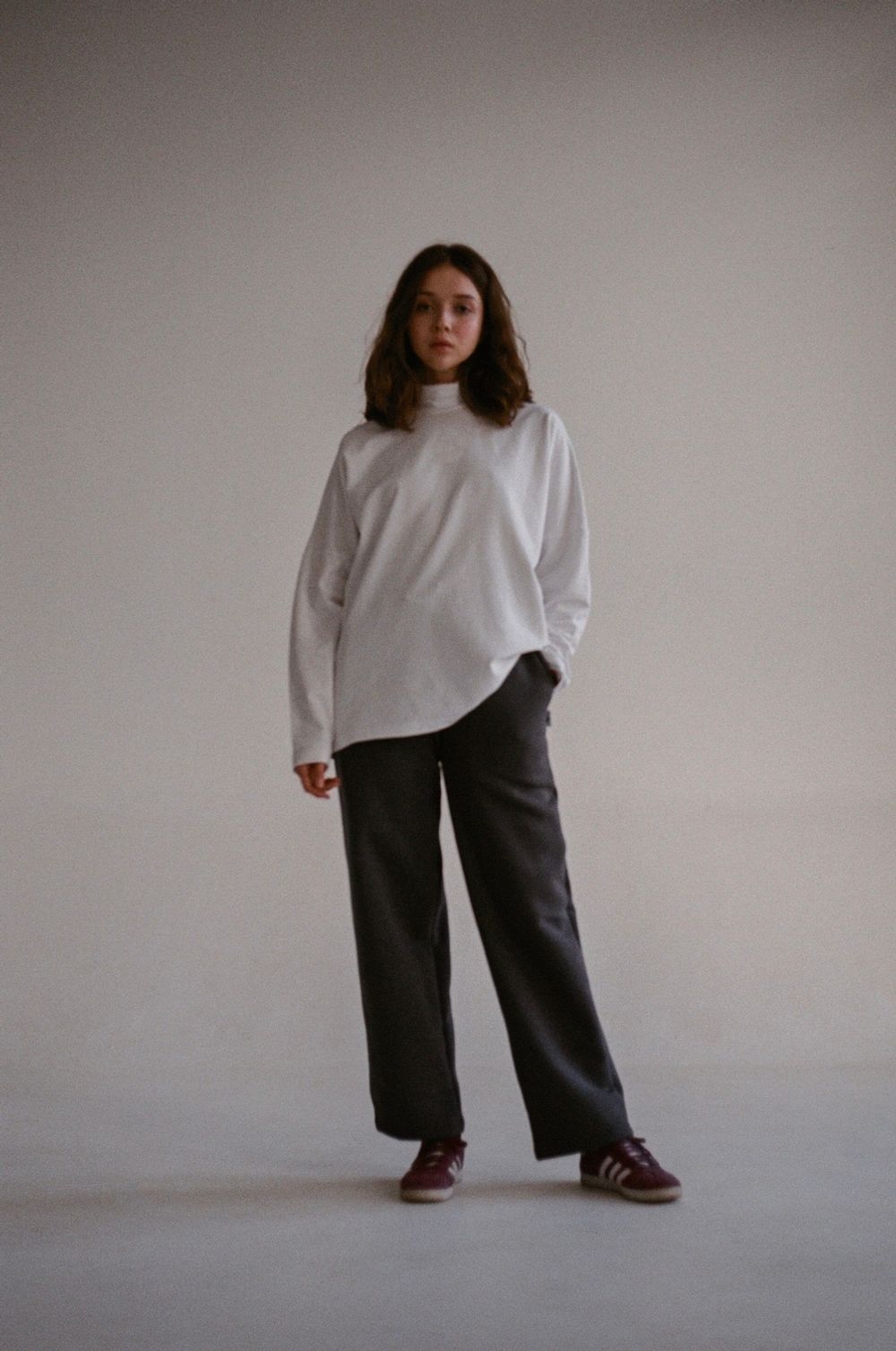 Купить Водолазка One Two High Neck Logo Tofu белый Водолазка One Two High Neck Logo Tofu белый